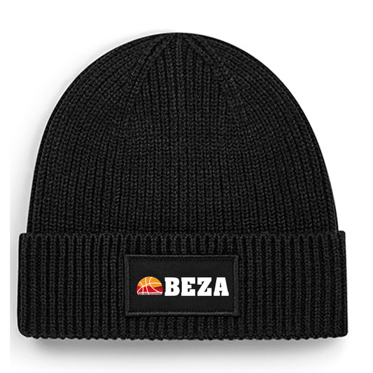 BEZA Logo Beanie schwarz