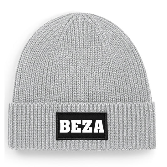 BEZA Beanie grau
