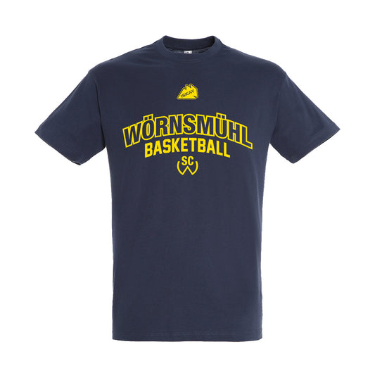 SC Wörnsmühl curved T-Shirt navy