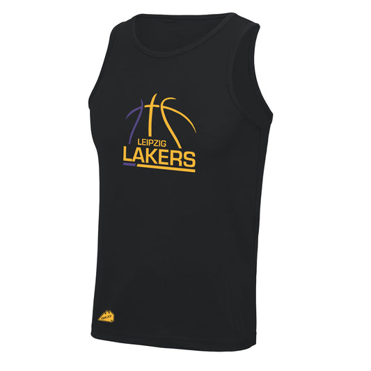 Leipzig Lakers Funktions Tank Top schwarz