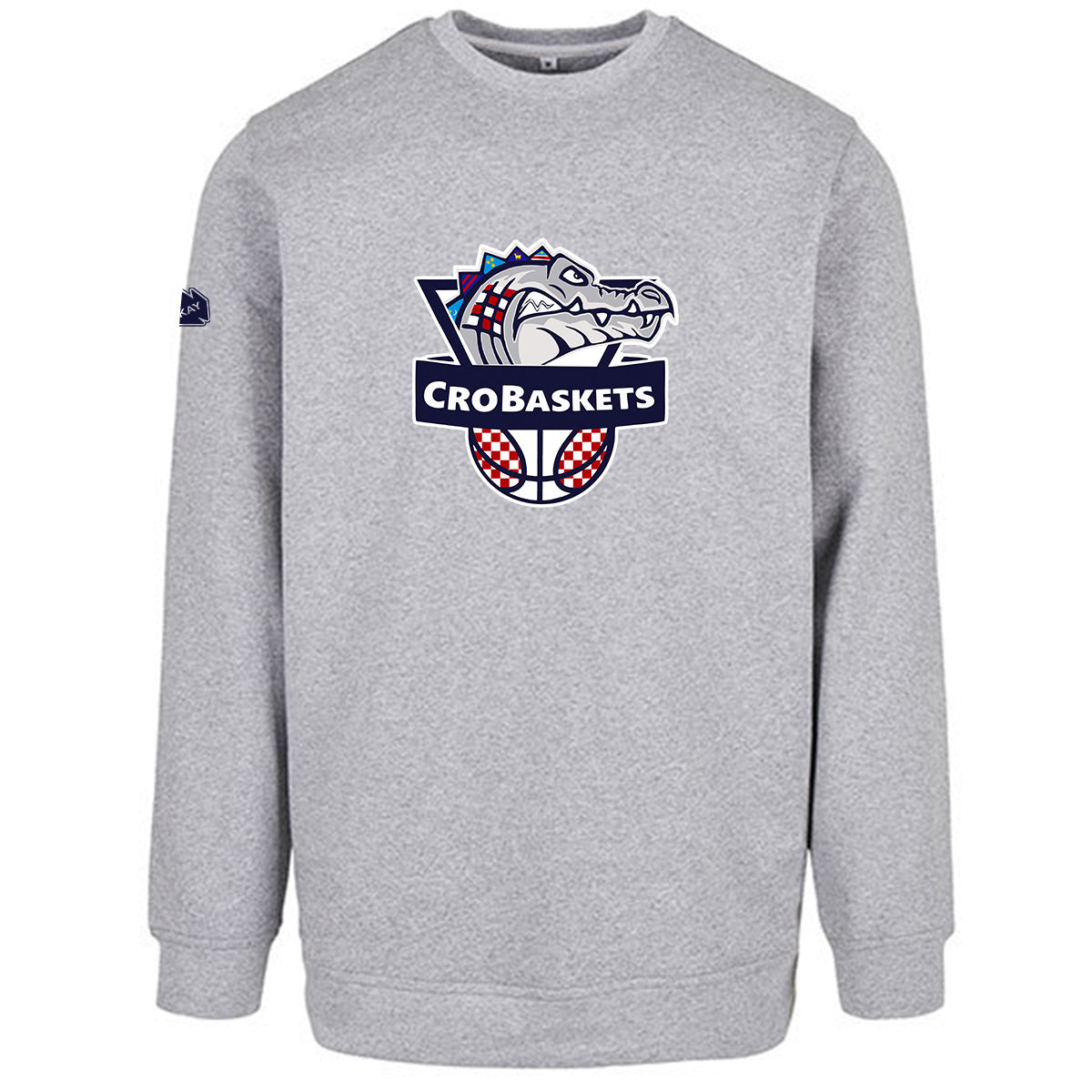 CB Logo Crewneck grau