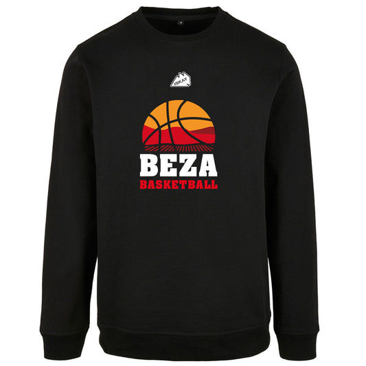 BEZA Logo Crewneck schwarz