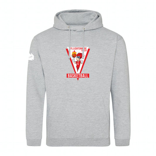 VfL Lichtenrade Logo Hoodie grau