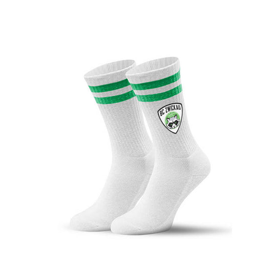 BC Zwickau Socken weiss/grün