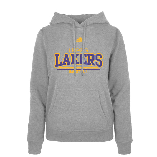 Leipzig Lakers 90´s Ladies Hoodie grau