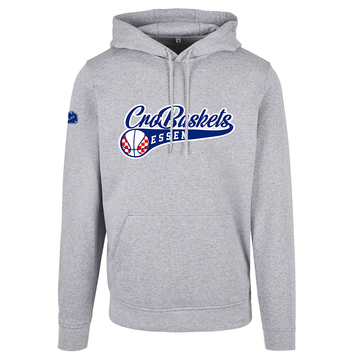 CB swoosh Hoodie grau