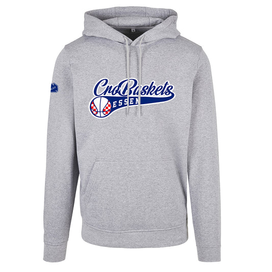 CB swoosh Hoodie grau