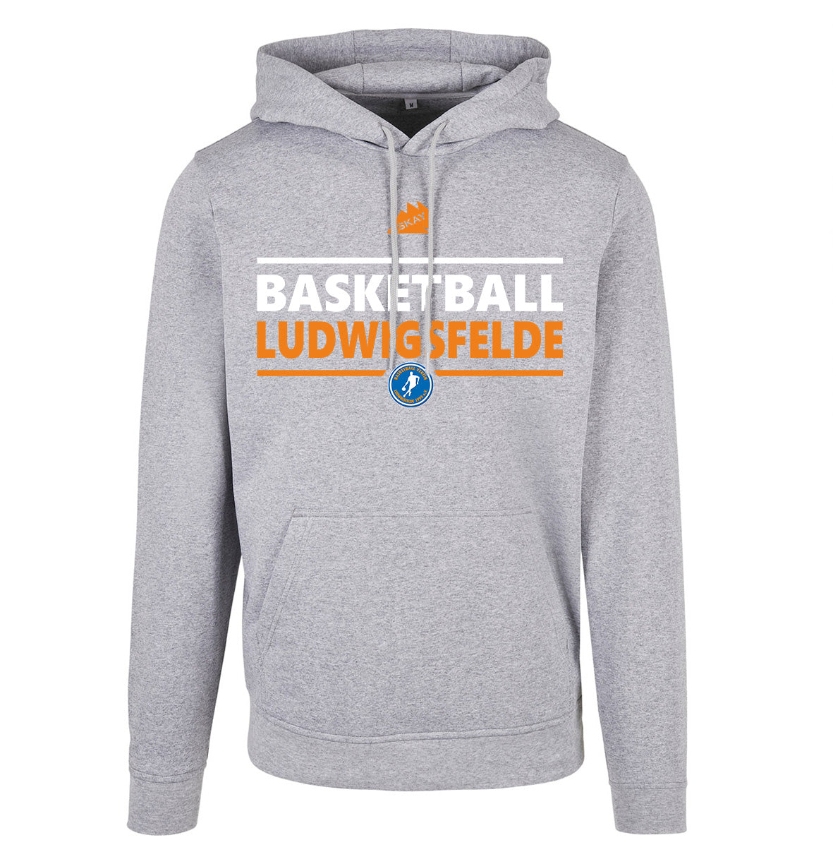 BV Ludwigsfelde Basketball Hoodie grau