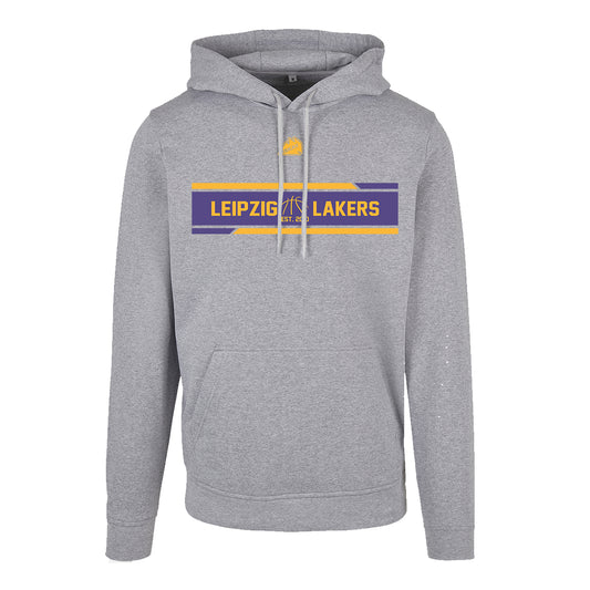 Leipzig Lakers Block Hoodie grau