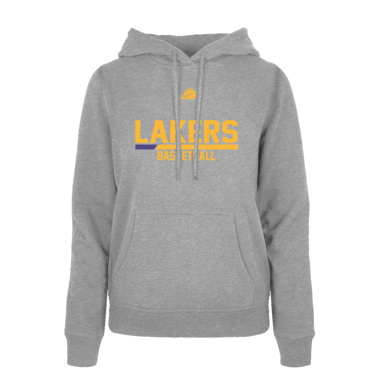 Leipzig Lakers Basketball Ladies Hoodie grau