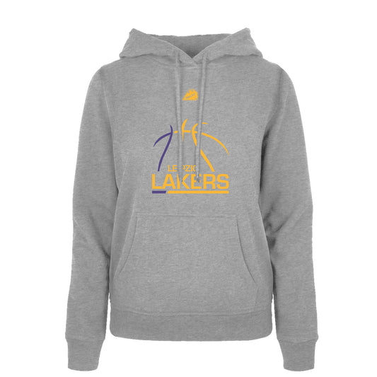 Leipzig Lakers Logo Ladies Hoodie grau