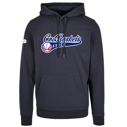 CB swoosh Hoodie navy
