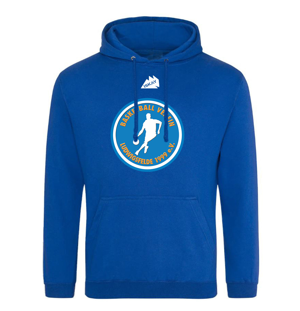 BV Ludwigsfelde Logo Hoodie royal