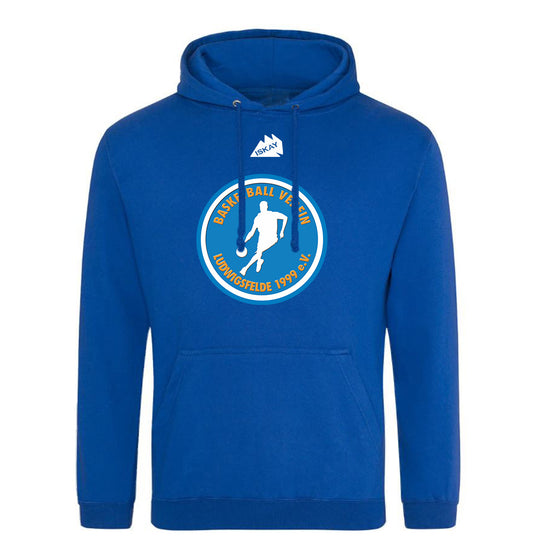 BV Ludwigsfelde Logo Hoodie royal