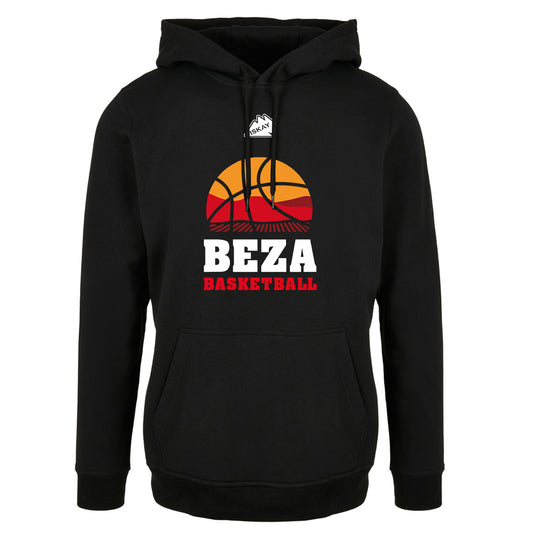 BEZA Logo Hoodie schwarz