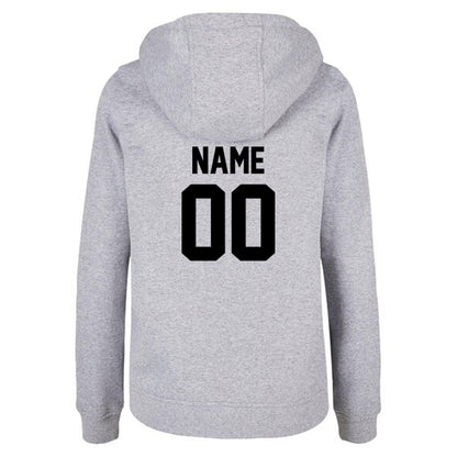 BEZA Logo Hoodie grau