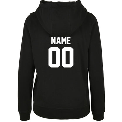 BEZA Ladies Zip-Hoodie schwarz