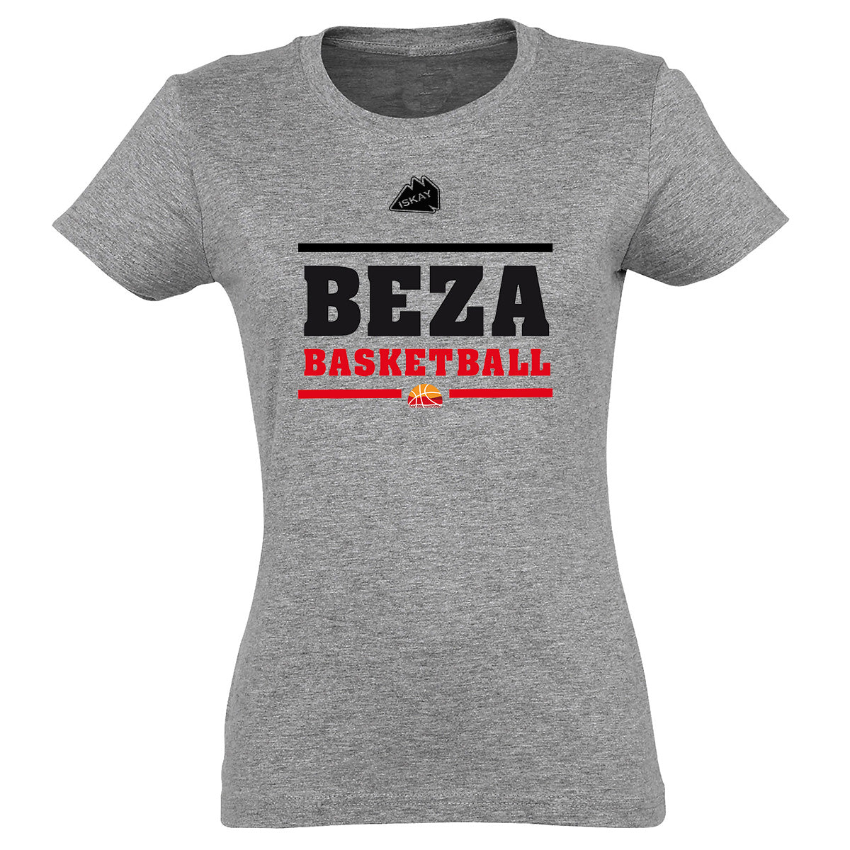 BEZA Ladies Basketball T-Shirt grau