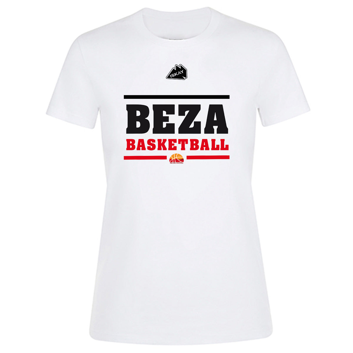 BEZA Ladies Basketball T-Shirt weiss
