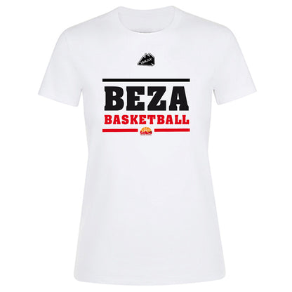 BEZA Ladies Basketball T-Shirt weiss