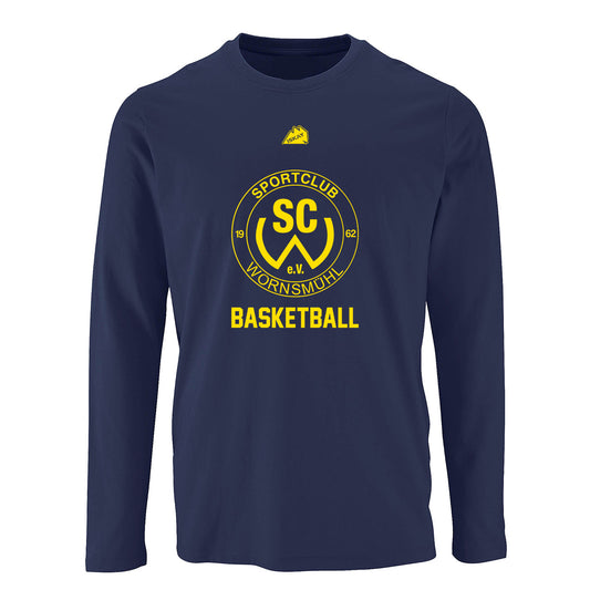 SC Wörnsmühl Logo Longsleeve navy
