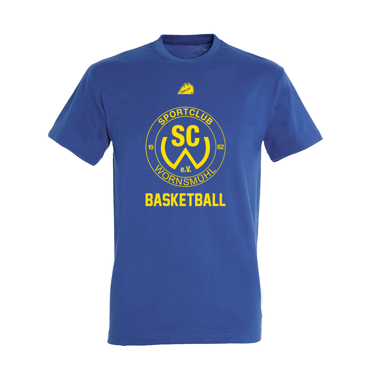 SC Wörnsmühl Logo T-Shirt royalblau