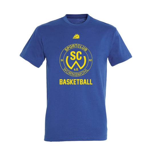 SC Wörnsmühl Logo T-Shirt royalblau