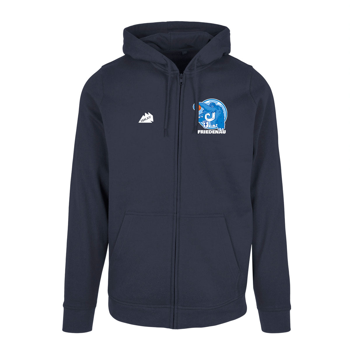 FTSC Logo Zip-Hoodie navy