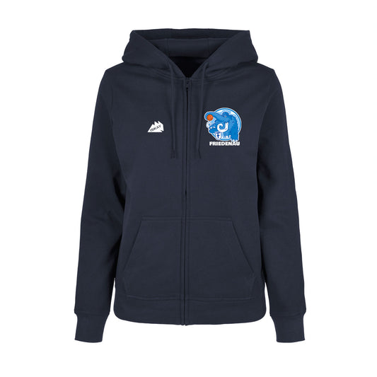 FTSC Logo Ladies Zip-Hoodie navy