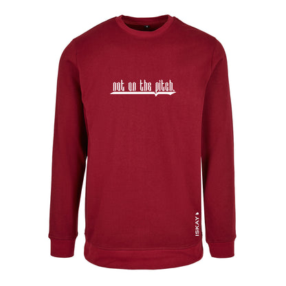 not on the pitch Crewneck