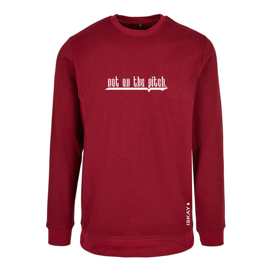 not on the pitch Crewneck