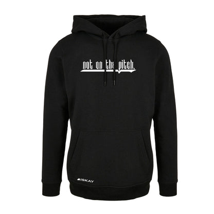 not on the pitch Hoodie