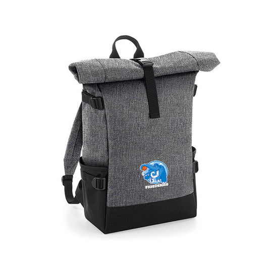 FTSC Roll-Top Basketball Rucksack Logo