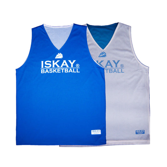 ISKAY Wendetrikot royal/weiss