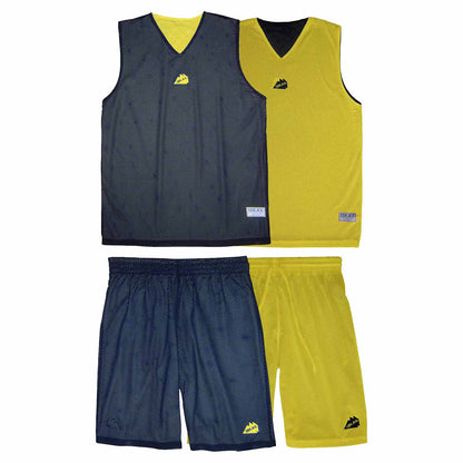 ISKAY Wendetrikot & Hose schwarz/gelb