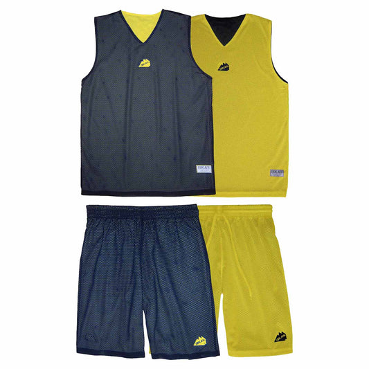 ISKAY Wendetrikot & Hose schwarz/gelb