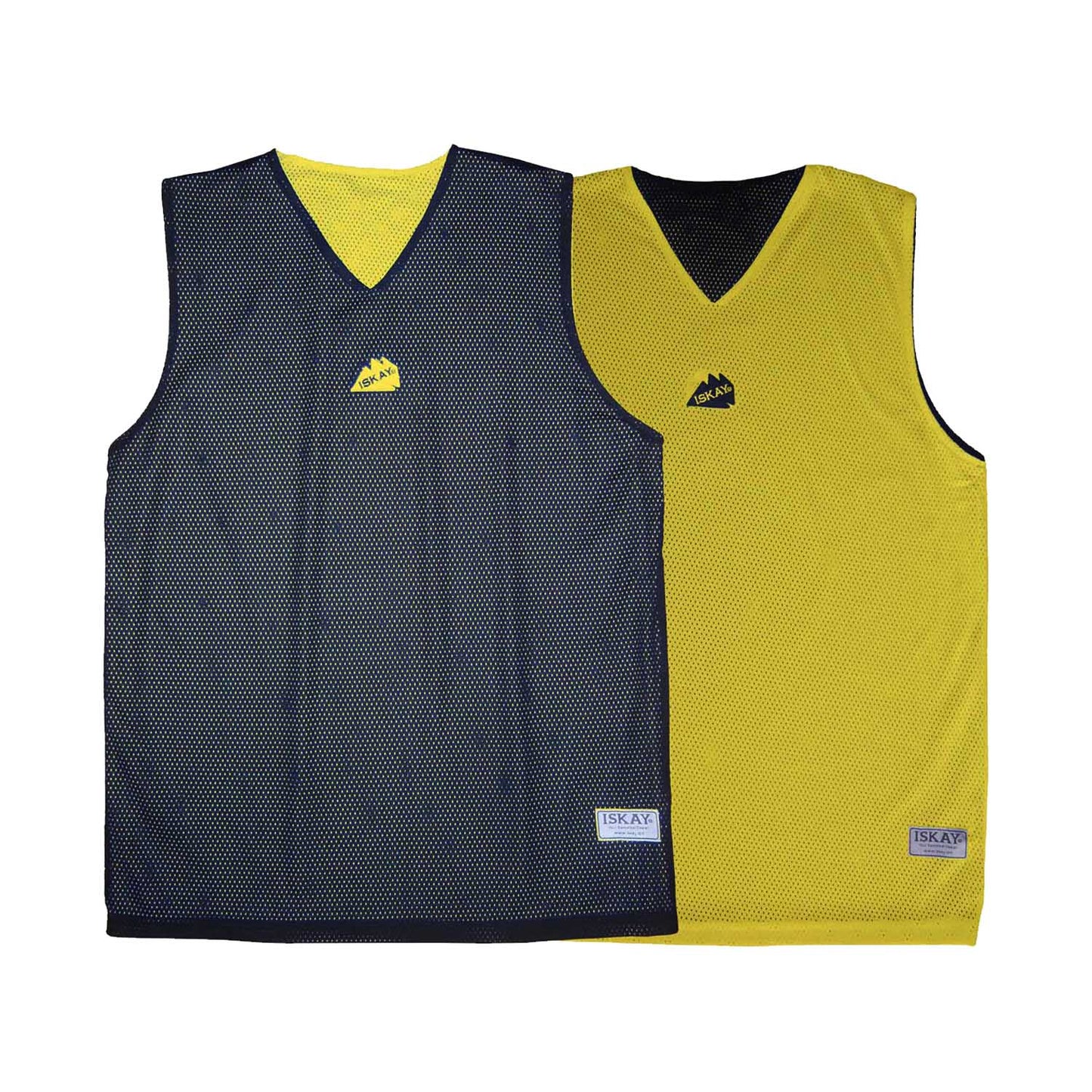 ISKAY Wendetrikot schwarz/gelb