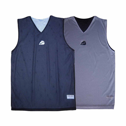 ISKAY Wendetrikot schwarz/weiss