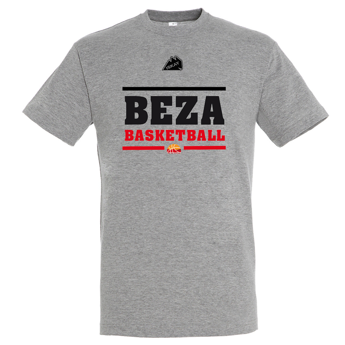 BEZA Basketball T-Shirt grau
