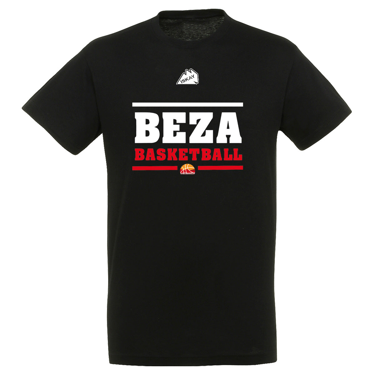 BEZA Basketball T-Shirt schwarz