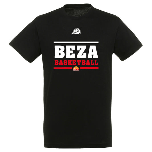 BEZA Basketball T-Shirt schwarz