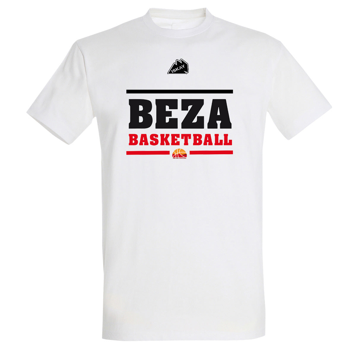 BEZA Basketball T-Shirt weiss