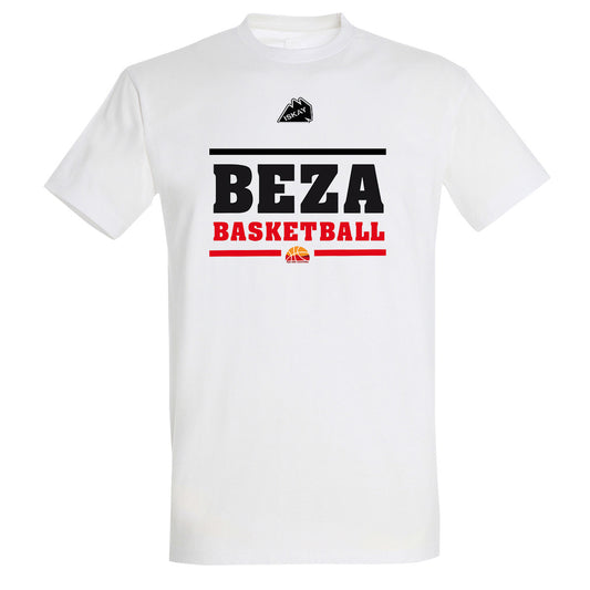 BEZA Basketball T-Shirt weiss