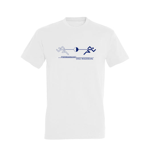 SPOFA Magdeburg Logo T-Shirt weiss