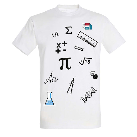 Lomonossow Schule Funktionsshirt weiss