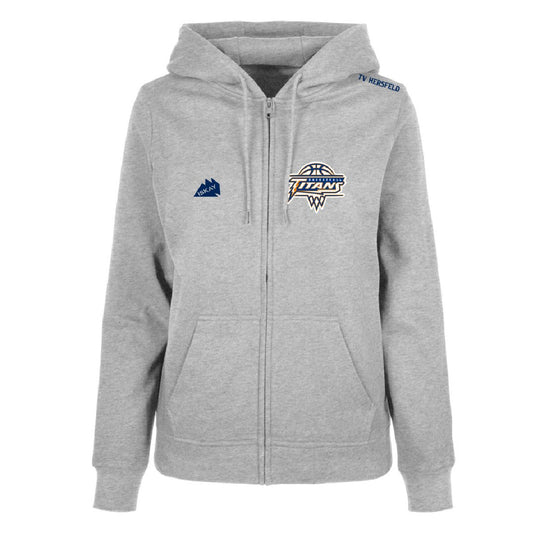 TV Hersfeld Titans Ladies Zip-Hoodie grau